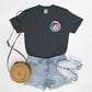 Retro smiley face sunglasses t-shirt featuring a patriotic design with American flag shades. Perfect for 4th of July celebrations, this vintage-style Comfort Colors tee is soft-washed, pre-shrunk, and available in unisex sizes. Show off 90s nostalgia with this fun and comfortable USA flag shirt, ideal for summer BBQs, fireworks, and family gatherings.