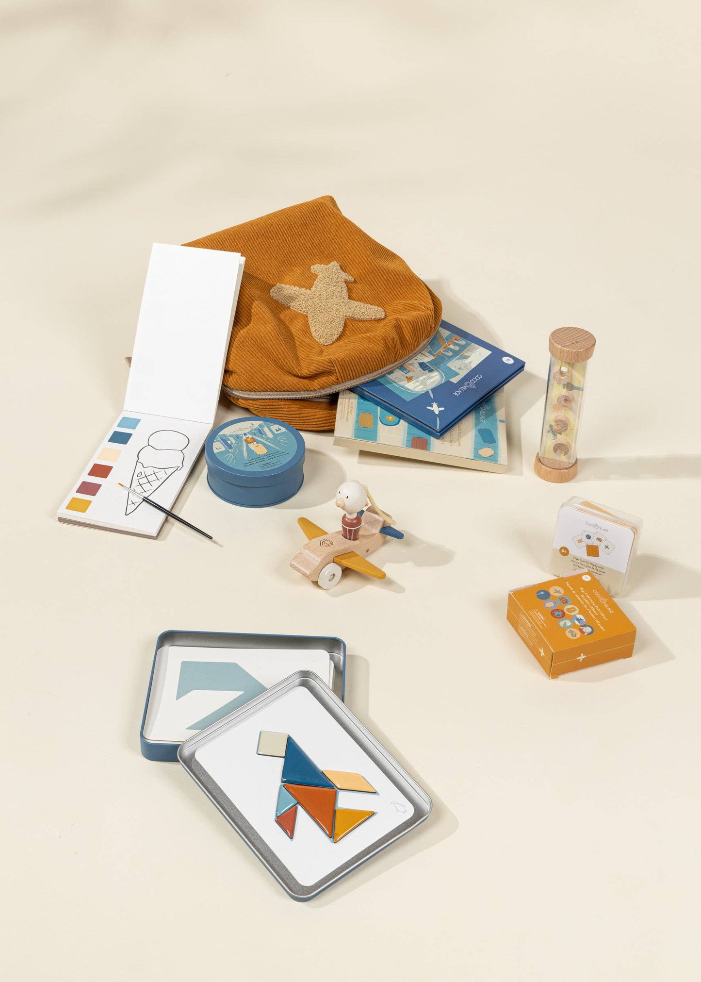 Little Traveler’s Playset – In the Sky travel kit for kids