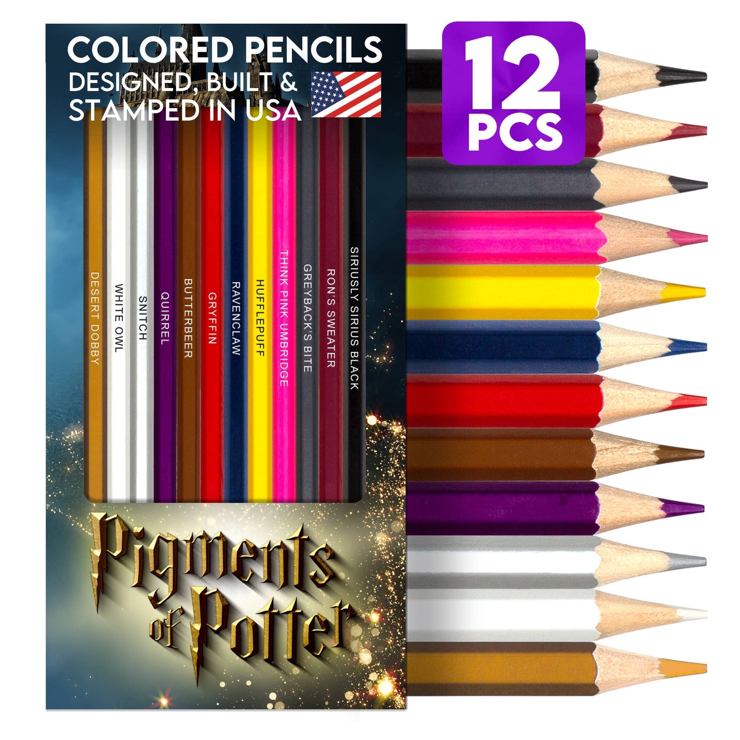 Pigments of Potter Pencil Set