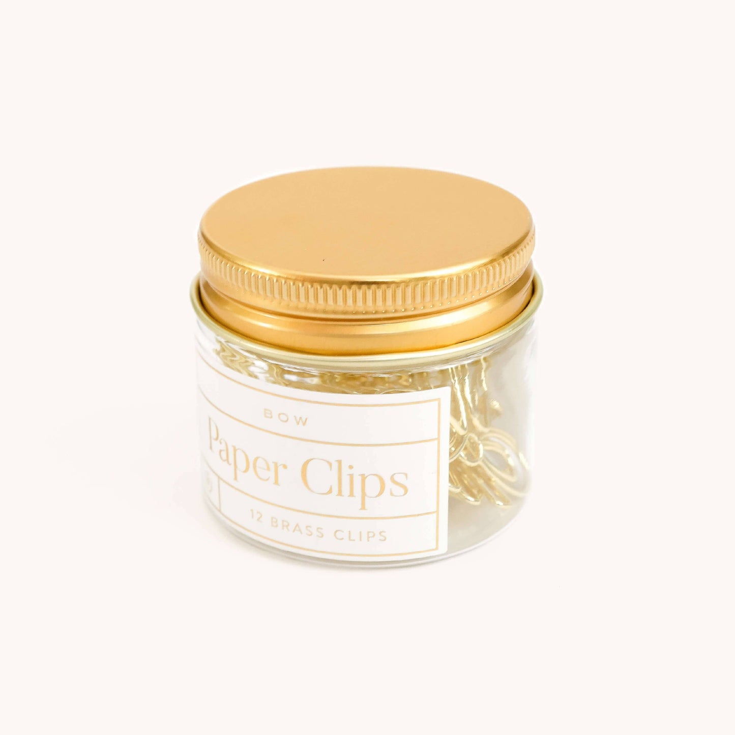 “Tied Up at Work” 🎀 Bow Paper Clips (Set of 12) by Emily Ley