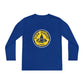 Youth Long Sleeve Tee - Pine Forest Camp Patch Design