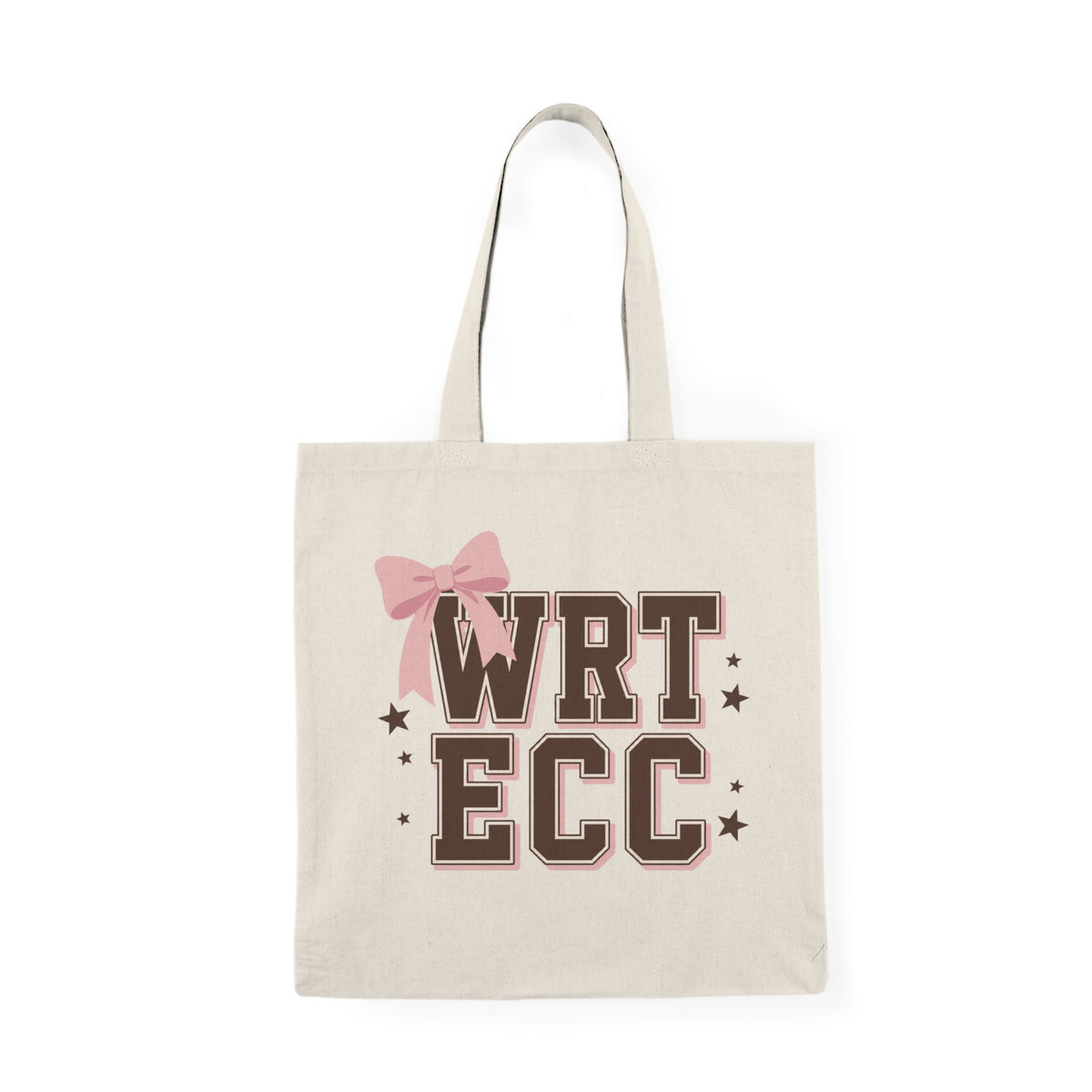 “Team Coquette” 🎀 Coquette Varsity WRT ECC Spirit Tote Bag by CGO