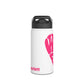 “Full Heart” 💙 Warped Heart Type WRT ECC Kids Water Bottle by CGO