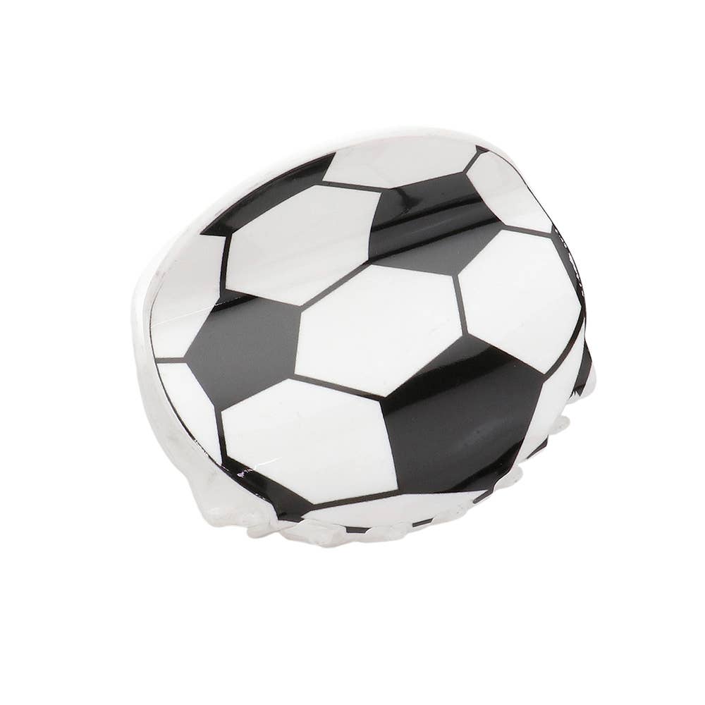 “Corner Kick” ⚽ Soccer Ball Hair Claw Clip by CGO