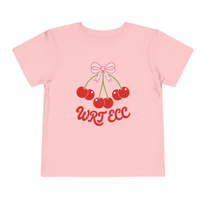 “Cherry on Top” 🍒 Cherry Bows WRT ECC Toddler Spirit Tee by CGO