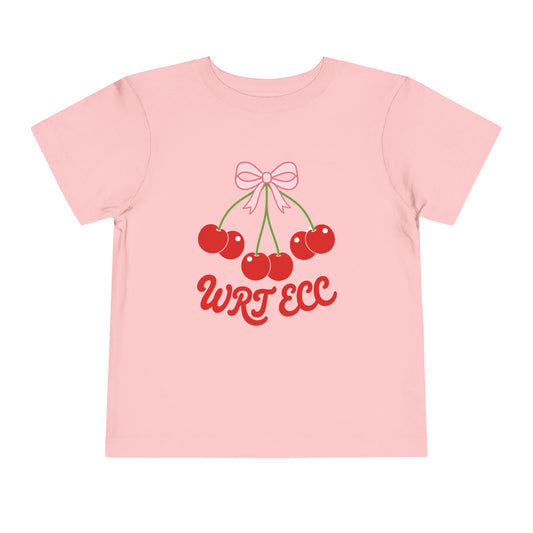 “Cherry on Top” 🍒 Cherry Bows WRT ECC Toddler Spirit Tee by CGO