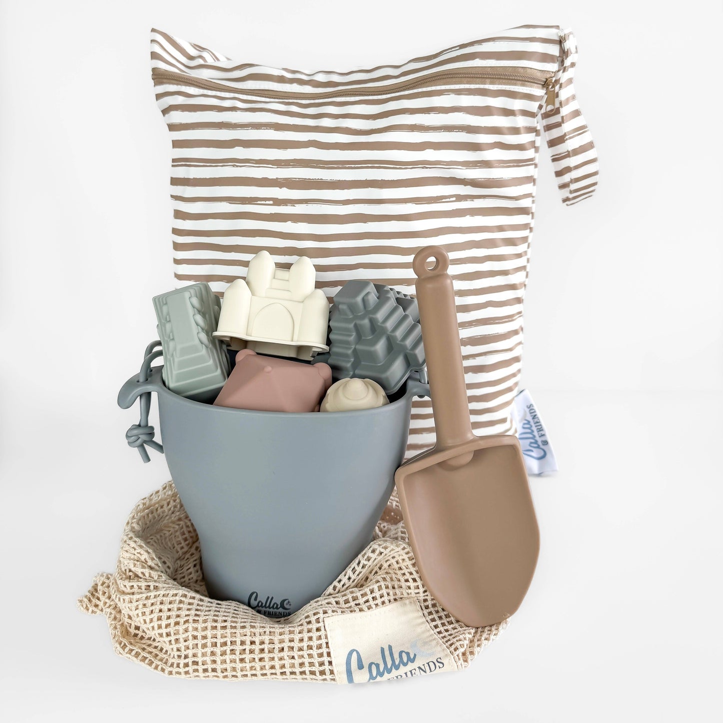 "Ellie Adventures" 🐘 Silicone Beach Toy Set by Calla & Friends