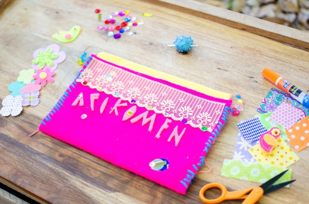 “Hide & Chic” ✡️ A Felt Afikomen Bag Craft Kit for Seder Night by Chief Gifting Officers