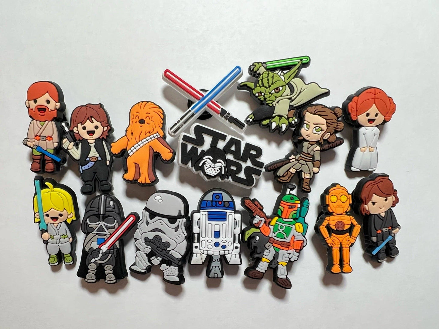 "Force of Fashion" 🚀 Star Wars Croc Charm Set (15-Pack) by JuliesDecal