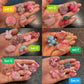 "Bling Bling Bling" ✨ Aurora Glitter Resin Croc Charm Set (17-Pack) by JuliesDecal