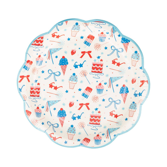 “Sweet Summertime” 🍦 Summer Treats 9" Plate
