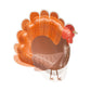 “Talk Turkey” 🦃 Turkey Shaped Thanksgiving Paper Plates by My Mind’s Eye