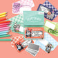 Set of 24 assorted scratch-off lunchbox notes measuring 2” x 3.5”, featuring six different animated animal friends designs. Each card allows you to write a personalized message in the blank space, which is then covered with a scratch-off sticker for a fun reveal. Perfect for slipping into lunch bags or coat pockets, these tiny notes come packaged in a clear plastic box, making them an ideal surprise for someone special. 
