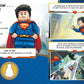 LEGO Superman minifigure with book for boys and girls
