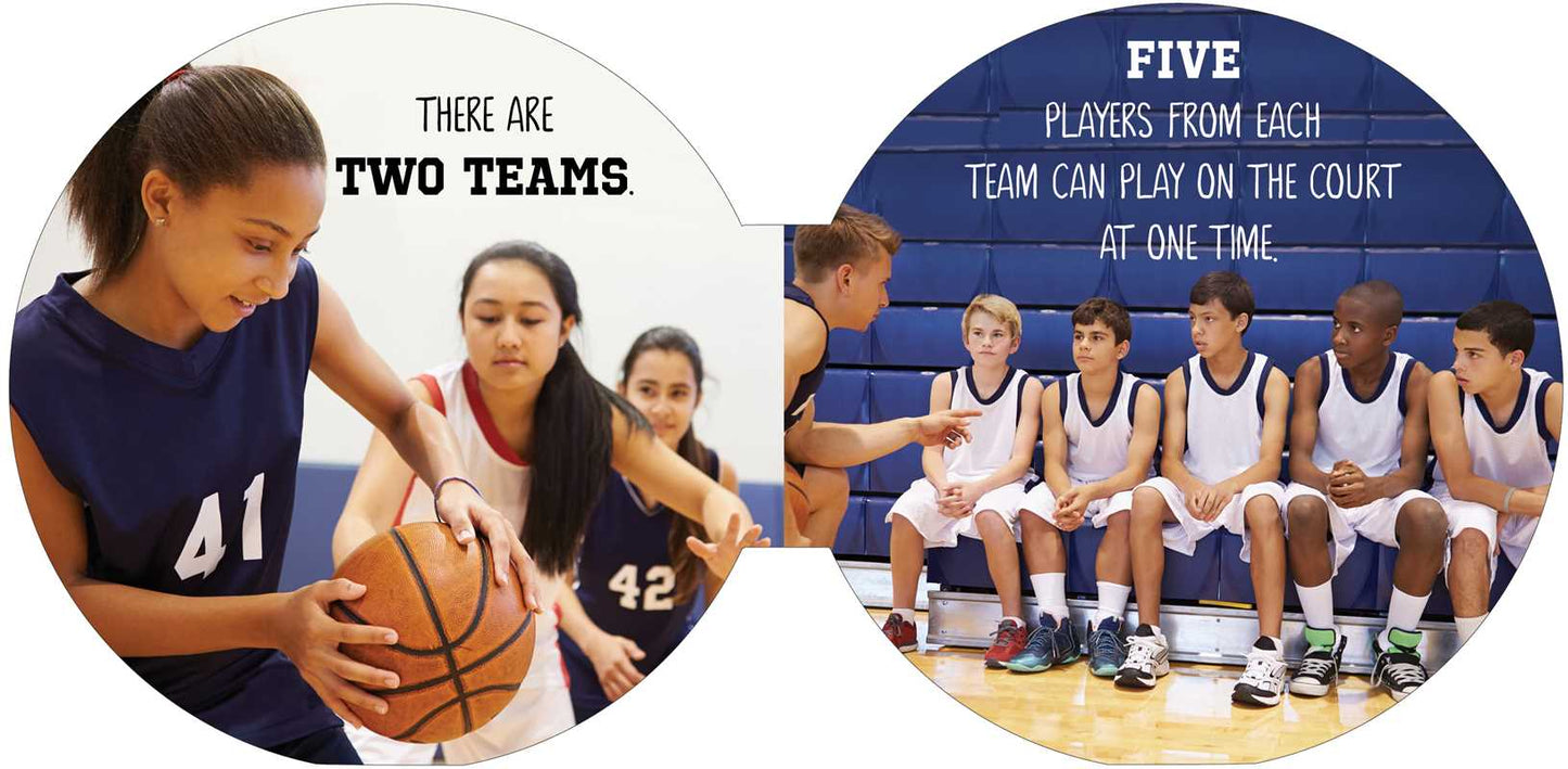 Little Simon basketball shaped board book