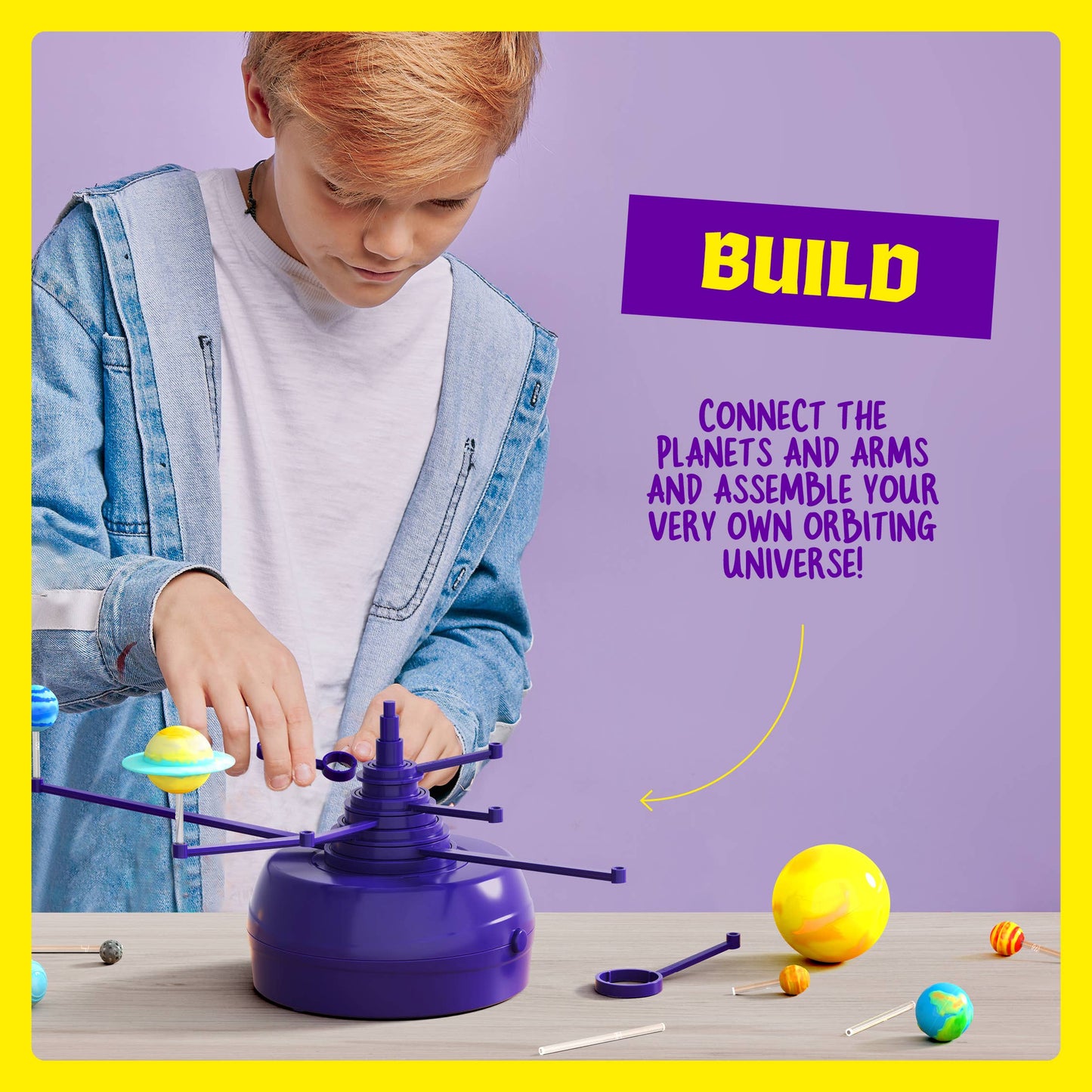 "Space Cadet" 🪐 Build-Your-Own Orbiting Solar System Model by Dan&Darci