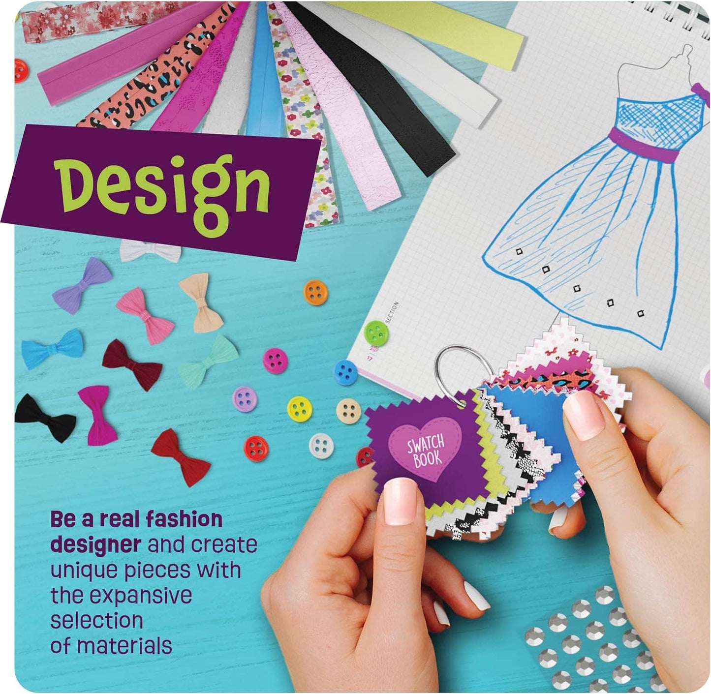 "Sew Chic" ✂️ Fashion Design Studio Sewing Kit by Dan&Darci