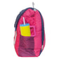 "Pack & Snooze" 🎒 Mimish Sleep-N-Pack Sleeping Bag — Raspberry Sorbet, Navy & Winterberry (Big Kid)