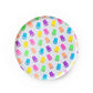 Fun and colorful gummy bear paper plates for sweet party celebrations.