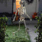 "Stand Your Ground" 💀 Metal Skeleton Stand for 60 Inch Halloween Skeleton Decorations by Cake Candy Supply