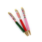 “Dear Santa, Define Good” ✏️ Holiday Confetti Pen Set by Packed Party