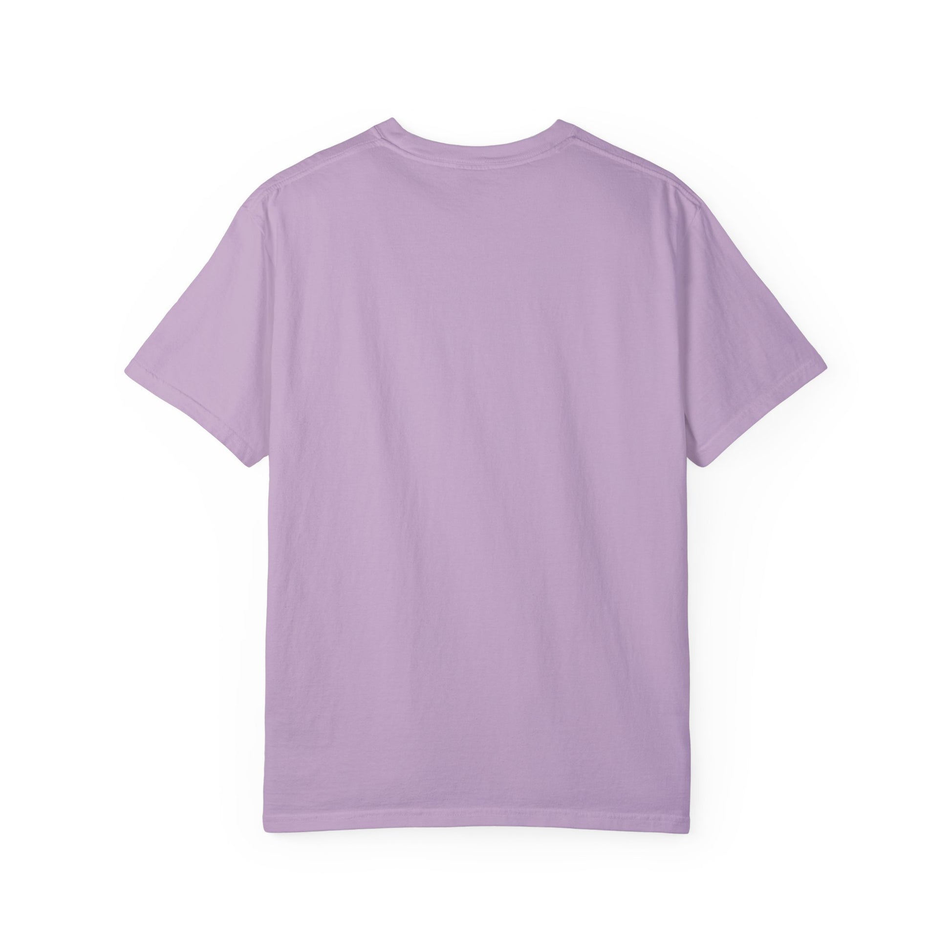 Trick or Treat Cowboy Ghost shirt featuring a playful cowboy ghost design and melty font. Available in unisex sizes S-3XL, this ultra-soft, garment-dyed 100% ring-spun cotton t-shirt is perfect for Halloween celebrations for adults and teens.