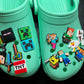 “Mine Your Style” ⛏️ Minecraft Croc Charms by JuliesDecal