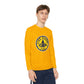 Youth Long Sleeve Tee - Pine Forest Camp Patch Design