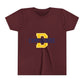 Youth Tee — 'Camp Danbee' Letterman D Logo Kids Shirt
