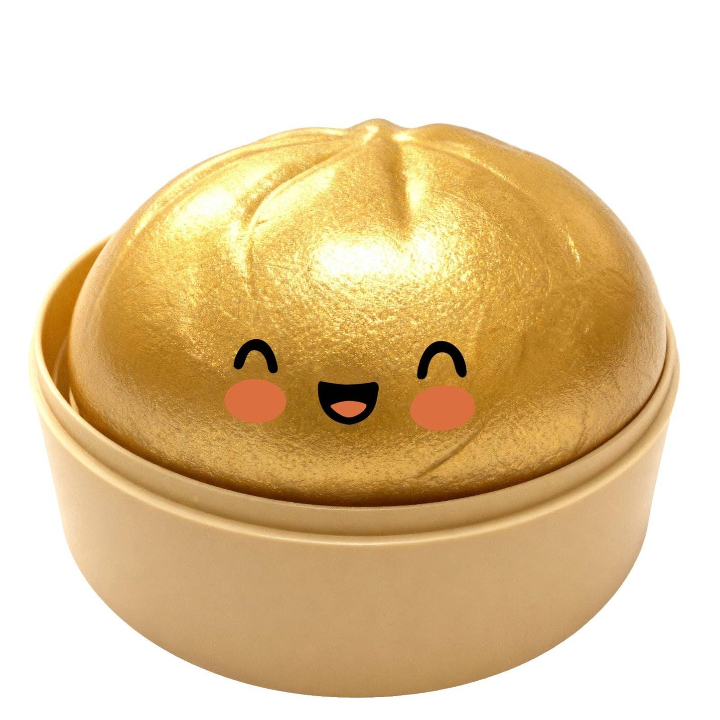 “Bun Energy” 🥟 Squishy Dumpling Stress Relief Toy by Auraquise