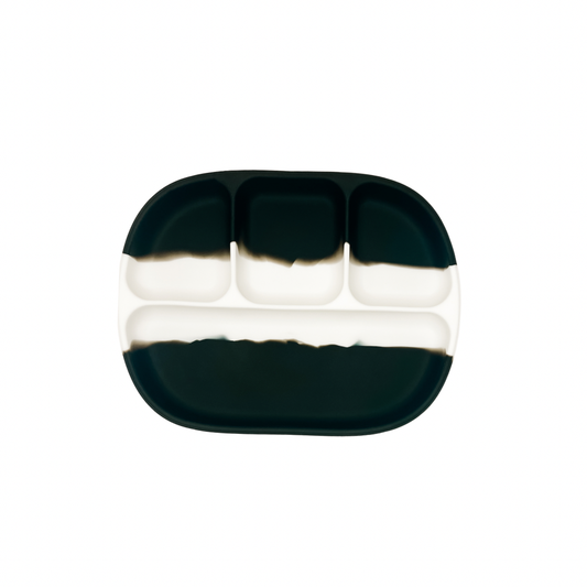 “Dip Plated” 🍽️ Dip Dye 4 Section Suction Plate