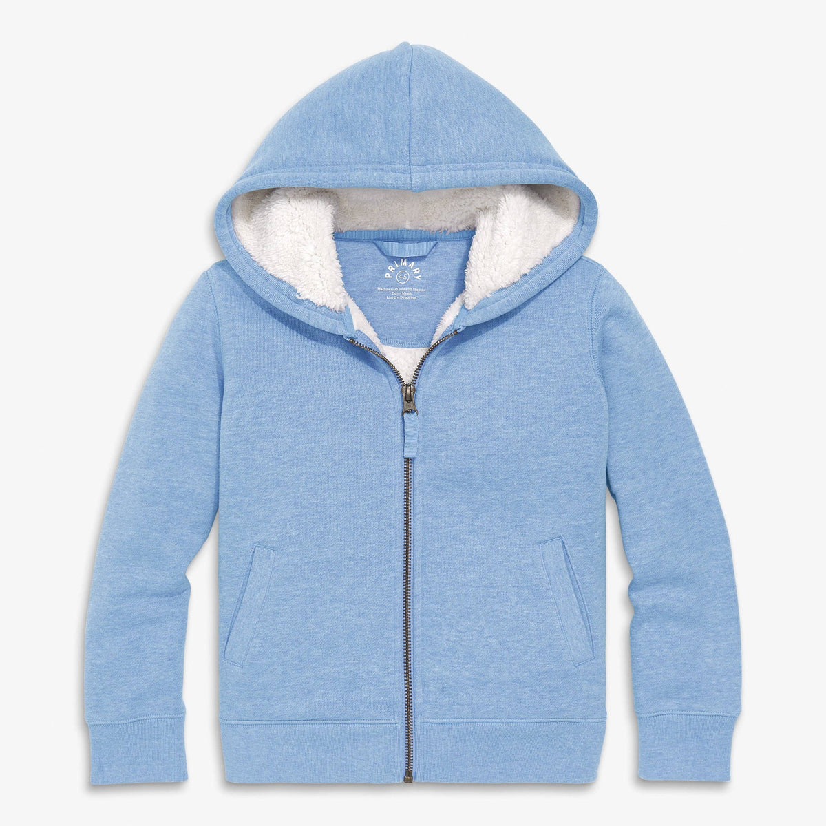 "Teddy Hugs" 🧸 Kids Fleece-Lined Zip Hoodie by Primary