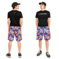 “Empire State of Play” 🏀 Boys NY Basketball Print Athletic Shorts by Flow Society