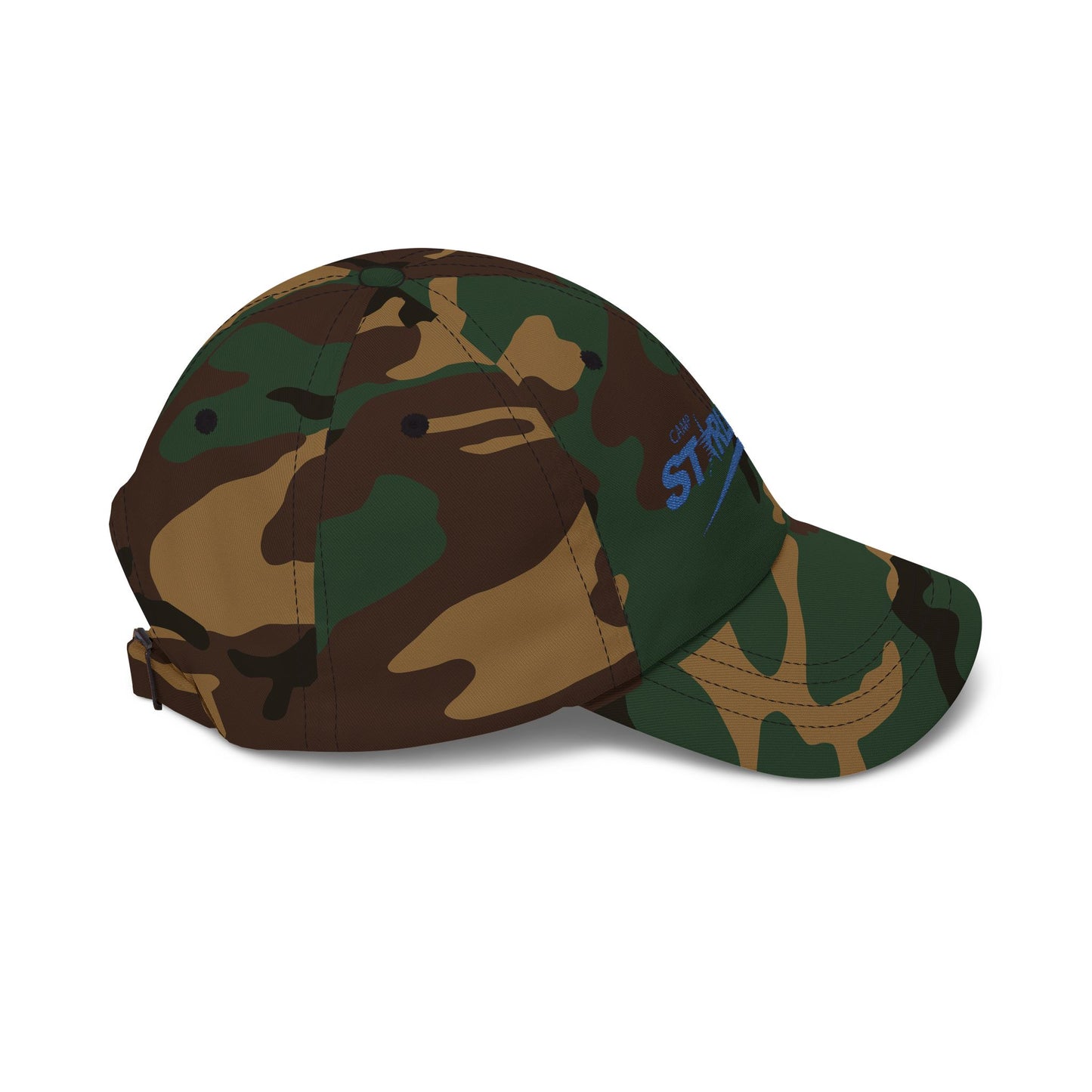 Camp Starlight Embroidered Dad Cap – Vintage Blue Logo Baseball Hat