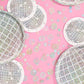“Throw Some Sparkle” 💖 Pink Iridescent Disco Confetti by xo, Fetti