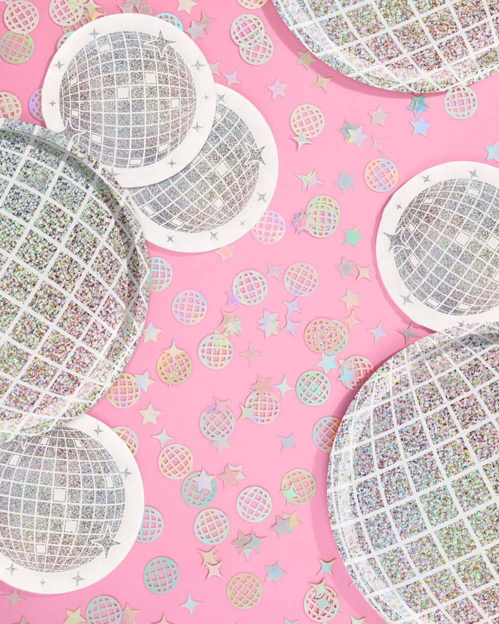 “Throw Some Sparkle” 💖 Pink Iridescent Disco Confetti by xo, Fetti