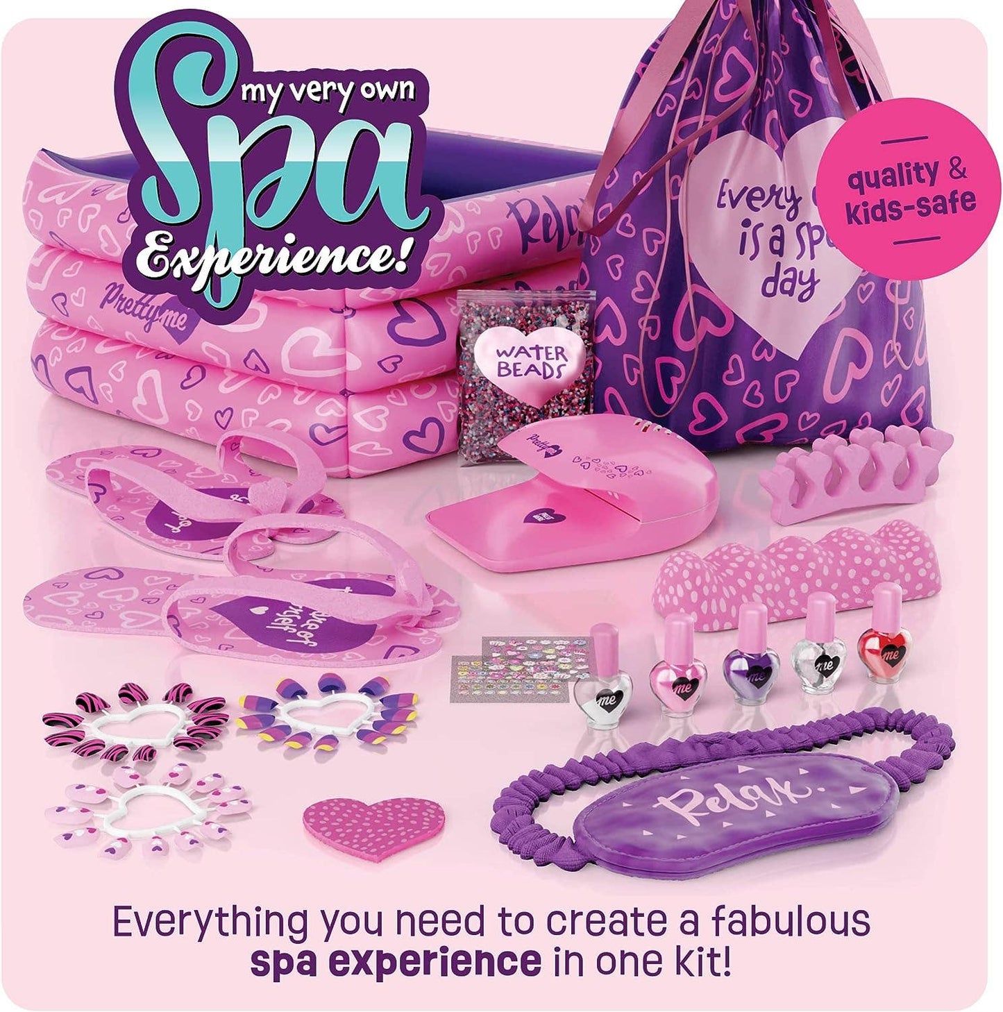 "Spa Day, Same Energy" 💅 Kids' Mani-Pedi Spa Gift Set by Dan&Darci