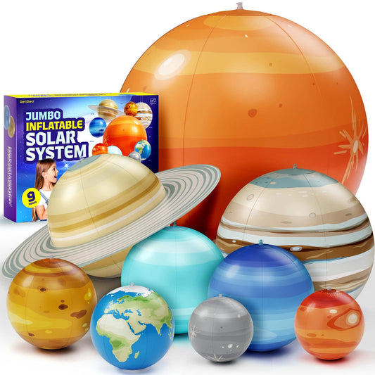"Out of This World" 🪐 Inflatable Solar System Planet Set by Dan&Darci