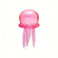 pink jellyfish cube squishy stress toy