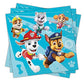 Paw Patrol disposable napkins for birthday party