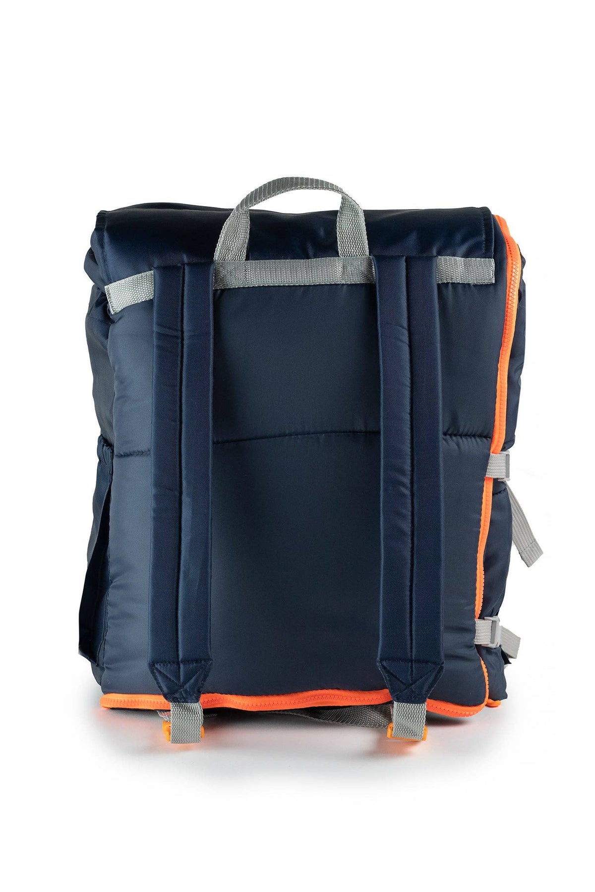 "Pack & Snooze" 🎒 Mimish Sleep-N-Pack Packable Sleeping Bag — Navy/Green (Big Kid 7–12+)