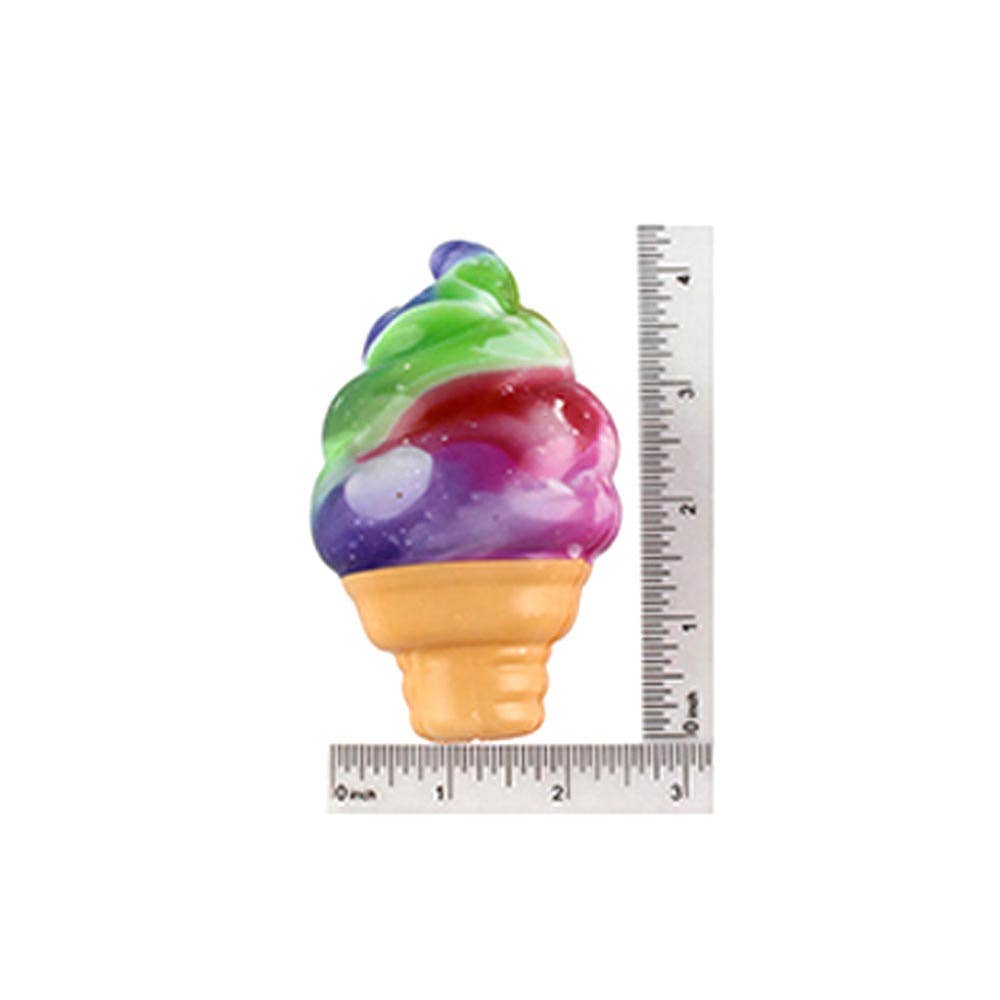 "Cone Zone" 🍦 Rainbow Ice Cream Cone Squishy Stress Toys (Pack of 12) by Madeline Love
