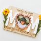"M-O-M" 💖 Personalized MOM Photo Magnet by Goldie Letter Company