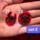 "Web Slinger" 🕷️ Spider-Man Croc Charm Set (22-Pack) by JuliesDecal