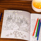 Wizarding World glow in the dark art book