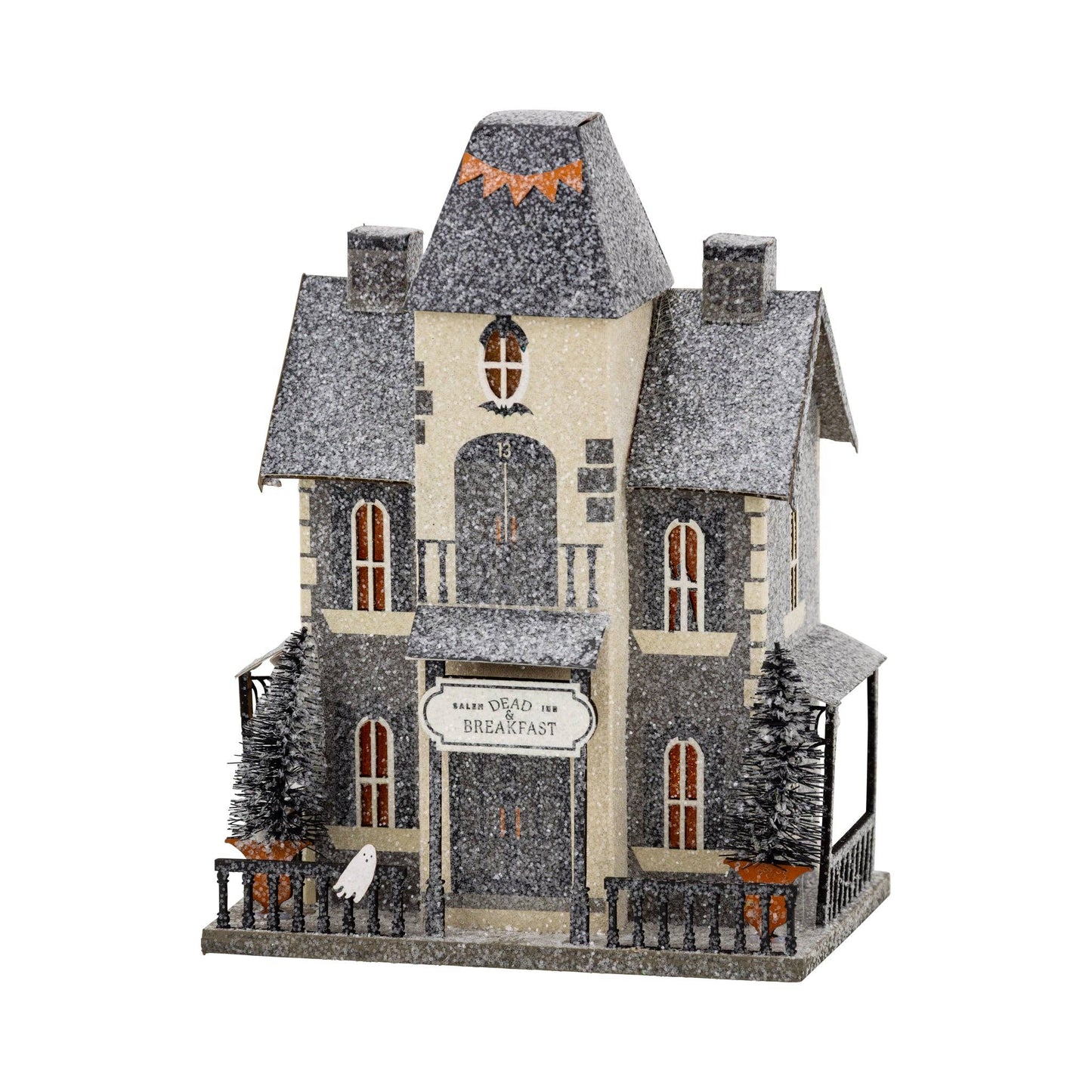 “Dead & Breakfast” 👻 Light-Up Haunted House Halloween Decor by My Mind's Eye