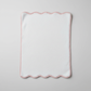 "Wrapped in Lotus" 🛁 Pink Piping Bath Sheet Set (2-Piece) by Lotus Linen