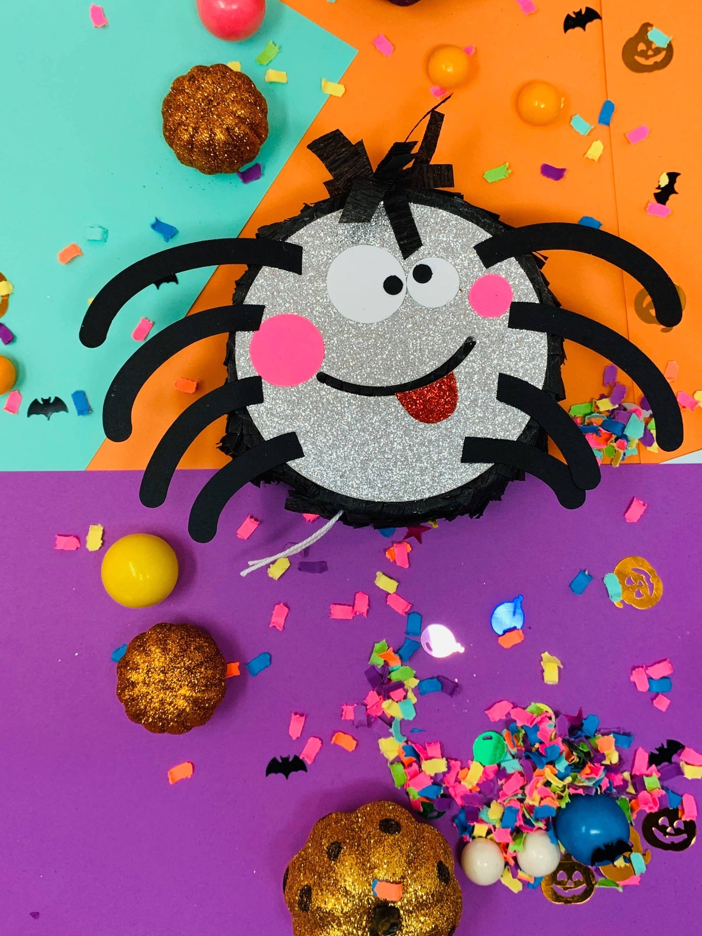 “Charlotte” 🕷️ Mini Spider Piñata Halloween Indoor Decoration