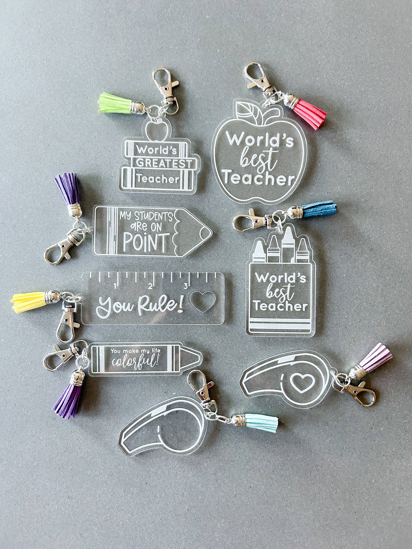“My Students are on Point” ✏️ Teacher Keychain