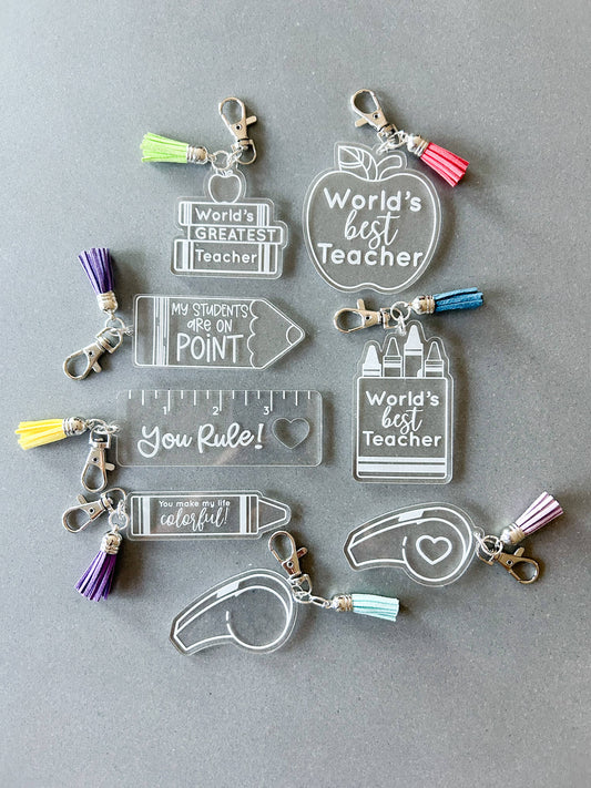 “My Students are on Point” ✏️ Teacher Keychain